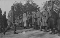 1916 Feldwebel Poppenreiter Inspizierung